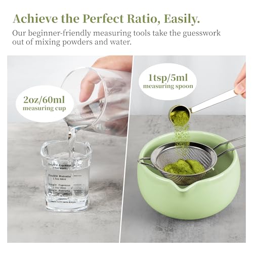 Matcha Whisk Set (Light Green)