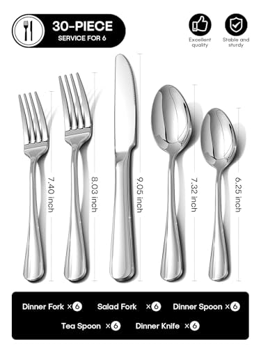 Silverware Set (Silver)