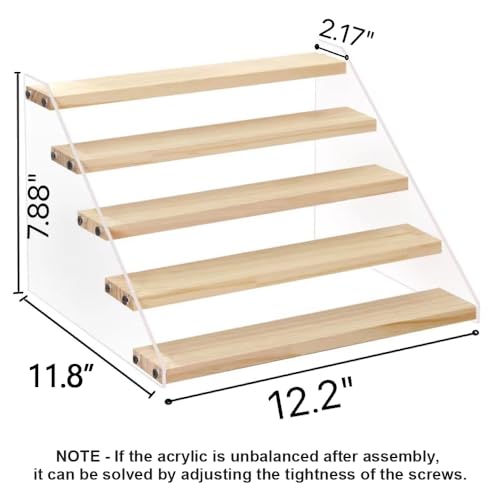 Spice Rack Organizer for Cabinet & Countertop (5 Tier)