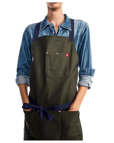 Crossback Chef Apron (Denver Brown)