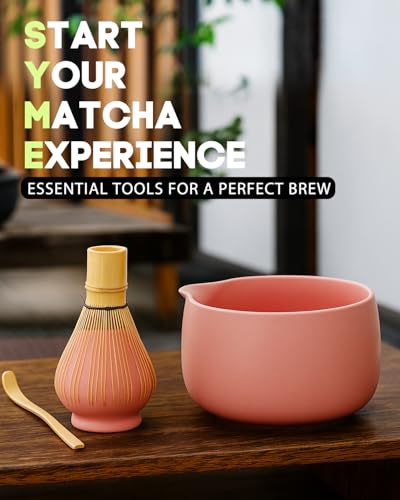 20OZ Matcha Whisk Set (Blush Pink)