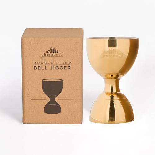 Premium Bell Jigger (Gold / 1 Pack)