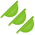 Handheld Plastic Pot Drainer (Green / 3 Pack)