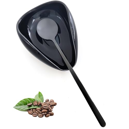 Mini Coffee Spoon Holder (Ture black+black Spoon)