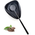 Mini Coffee Spoon Holder (Ture black+black Spoon)