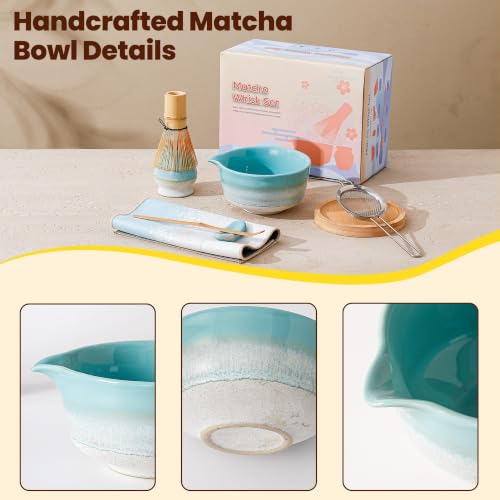 Matcha Whisk Set (Mint Green)