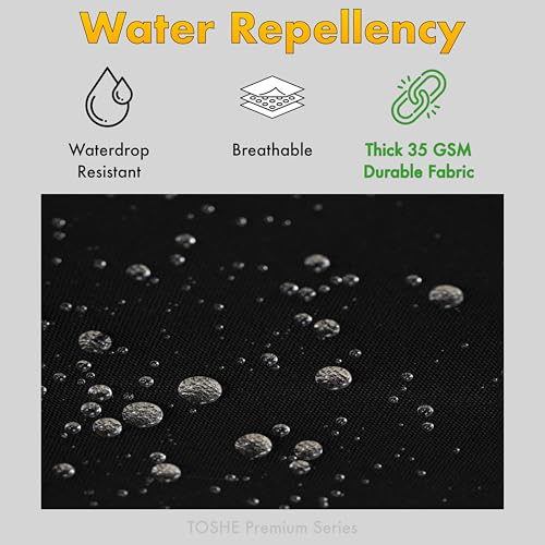 Kitchen Apron for Women & Men Waterdrop Resistant (1 Pack - Black - My Grill My Rules)