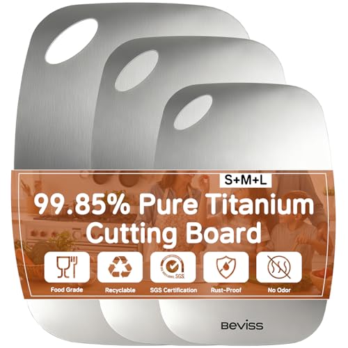 Pure Titanium Cutting Board (S+M+L)