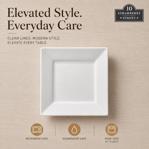 6" Catering Square Appetizer Plate (Square / 6" Appetizer)