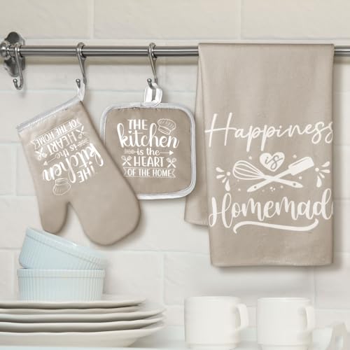 6 Pcs Kitchen Decor Accessories Set (Beige / Kitchen)