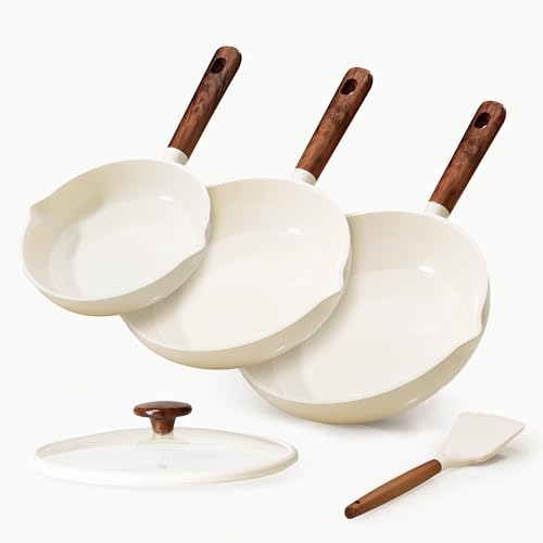 Nonstick Frying Pans Skillets (8"+9"+11")