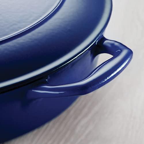 Bestow Enameled Cast Iron 7 (Dutch Oven (7-qt) / Blue)