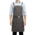 Aprons for Men Women with 3 Pockets (Charcoal Grey)