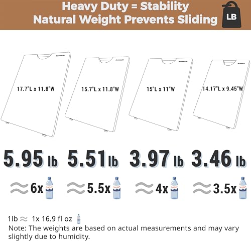 Sapele Wood Cutting Board One Piece No Glue 15.74"L*11.81"W (15.7"L x 11.8"W)