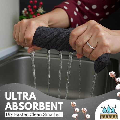 Kitchen Towels (Grey / 15 x 25)