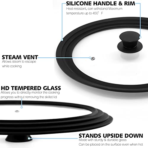 Silicone Universal Lid for Pots (6" x 7" x 8")
