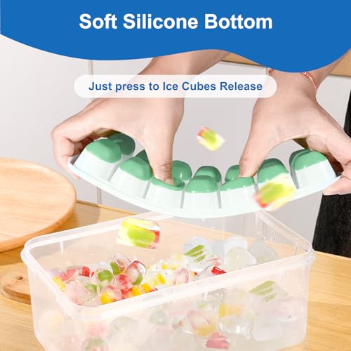 Ice Cube Tray (Sage Green / 4 Pack)