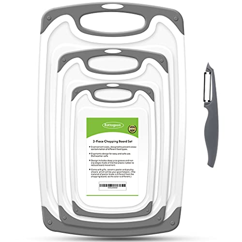 Cutting Boards for Kitchen (Gray)