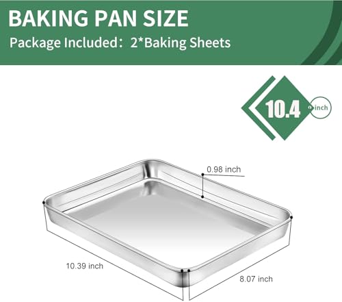 Baking Sheets Set of 2 (10inch)