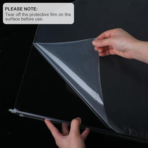 2 Pcs Splash Guard for Sink (19" Length, 18" Height, 4.5" Base)