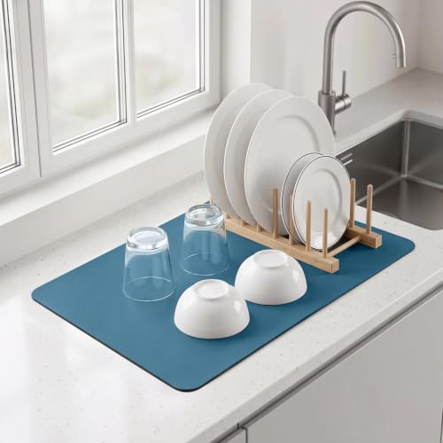 24x16 Inch Coffee Mat (Sea Blue / 24" x 16")