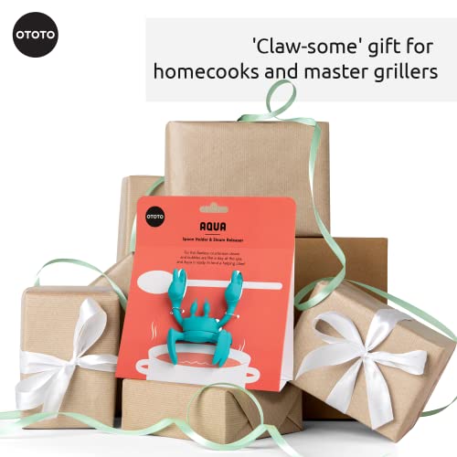 Aqua the Crab Silicone Utensil Rest