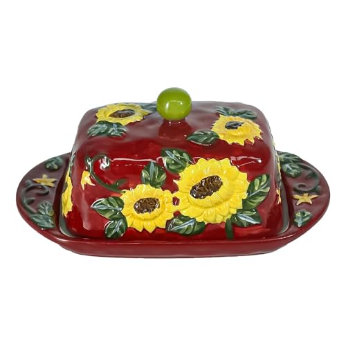 Ceramic Butter Dish with Lid