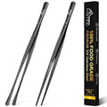 Kitchen Tweezers Stainless Steel Cooking Tweezers 2 Pcs