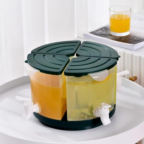 Beverage Dispenser for Fridge (Green)