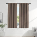 Blackout Window Drapes (Mocha / 42"W x 72"L (Pack of 2))