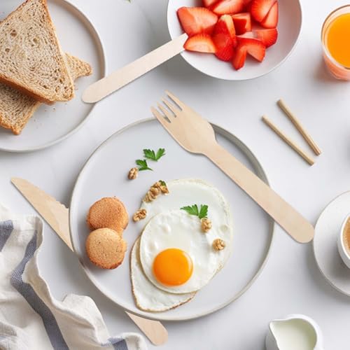 Wooden Utensils Set (360pcs)