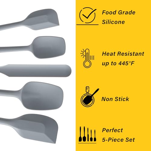 Silicone Spatula Set (Gray)