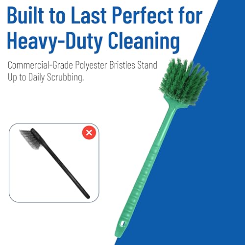 20" Floater Scrub Brush with Long Handle
