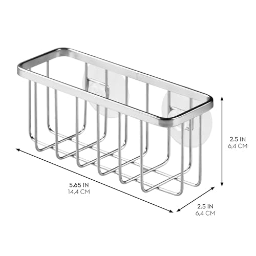 Stainless Steel Suction Sponge Holder (Polished / Set of 2 / Pack of 2)