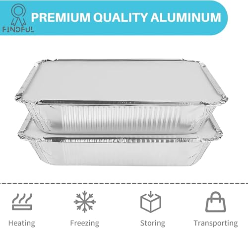 Aluminum Pans with Lids