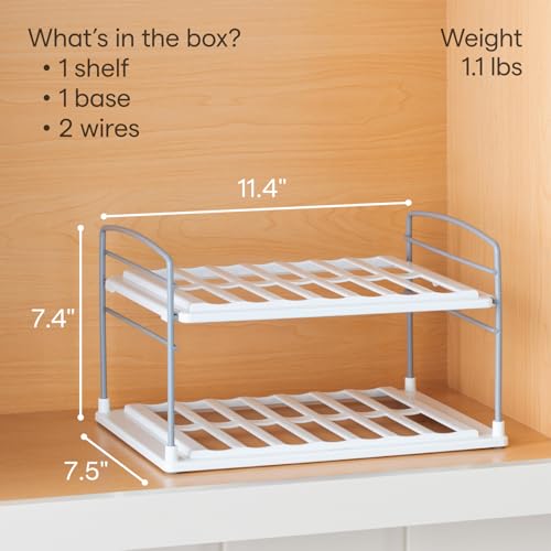 UpSpace Water Bottle and Travel Mug Cabinet Organizer
