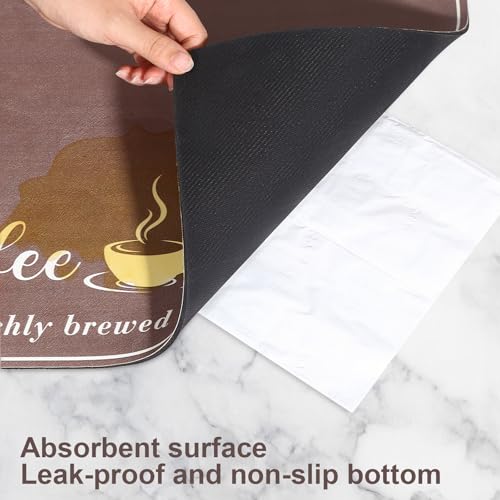 Fashion Coffee Mat (Brown / 16" x 24")