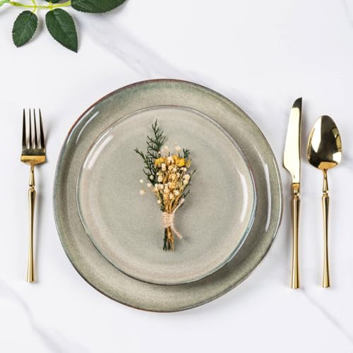 Ceramic Dinnerware Sets for 8 (Reactive Glaze / Service for 8)