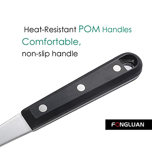 Stainless Steel Cooking Slotted Turner With Heat
