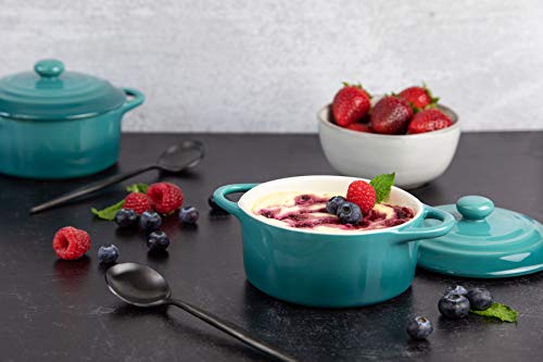 Mini Cocotte Lids (Aqua Ombre)