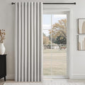 Extra Wide Total Blackout 96 Inch Curtains 72 Inches Wide for Living Room Grey Beige Pleat Linen Blackout Curtain for Large Window Treatment Privacy Thermal Drapes Rod Pocket (Grey Beige / 72"W x 96"L (Pack of 1))