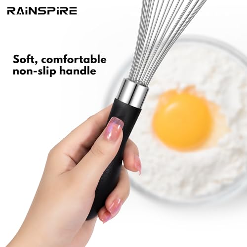 Whisk for Cooking Reinforced Anti (Black / 12 inch)