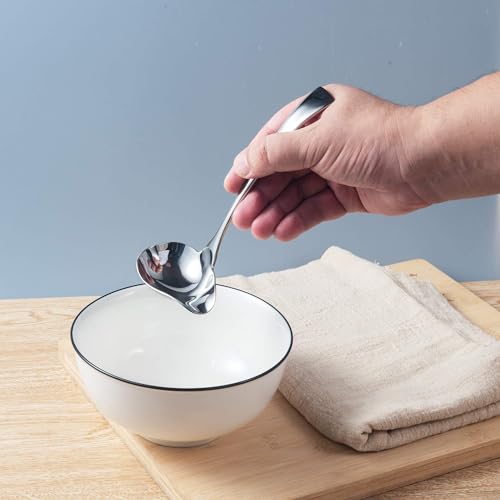 2 Piece Small Ladle Set (1 x Soup Spoon + 1 x Drizzle Spoon)