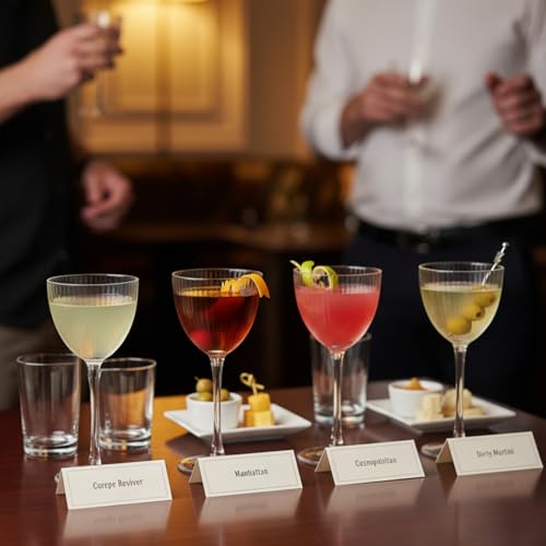 Nick and Nora Cocktail Glasses Set of 6 (Set of 6)