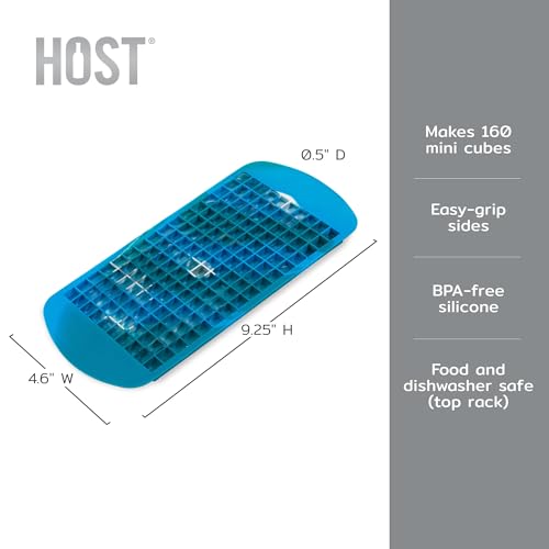 Mini Ice Cube Tray (Blue Marble / Mini Cubes)