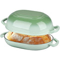 Enameled Cast Iron Sourdough Bread Oven (7 QT / Green)