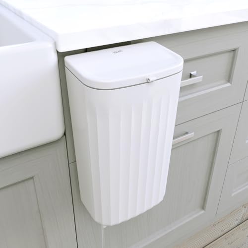 Roomate Under Counter Waste Bin (White Plastic / 12 L)