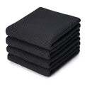 4 Pack Dish Towels (Black / 13 x 28 - 4 Pack)