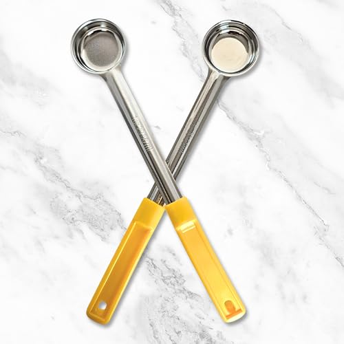 1 oz Solid Stainless Steel Portion Control Ladle Spoodle (1 Ounce Solid)
