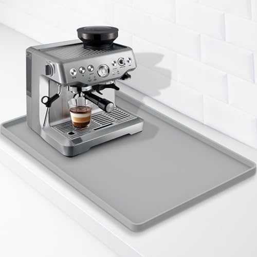 Silicone Coffee Mat 24"x16" (grey)